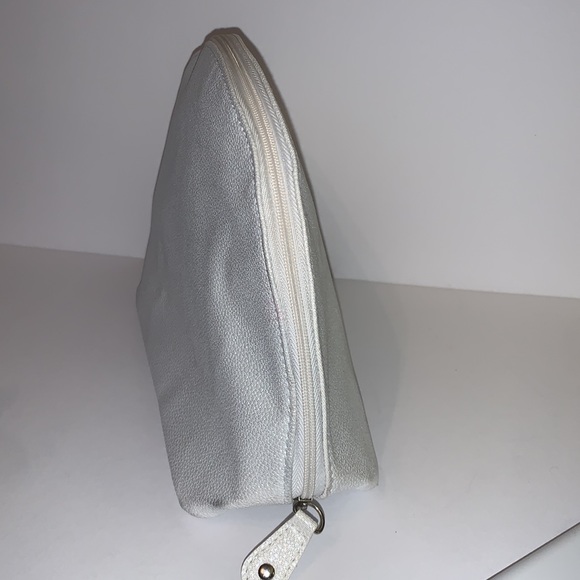 Dior Silver & White Makeup Bag Cosmetic Bag - Picture 6 of 12